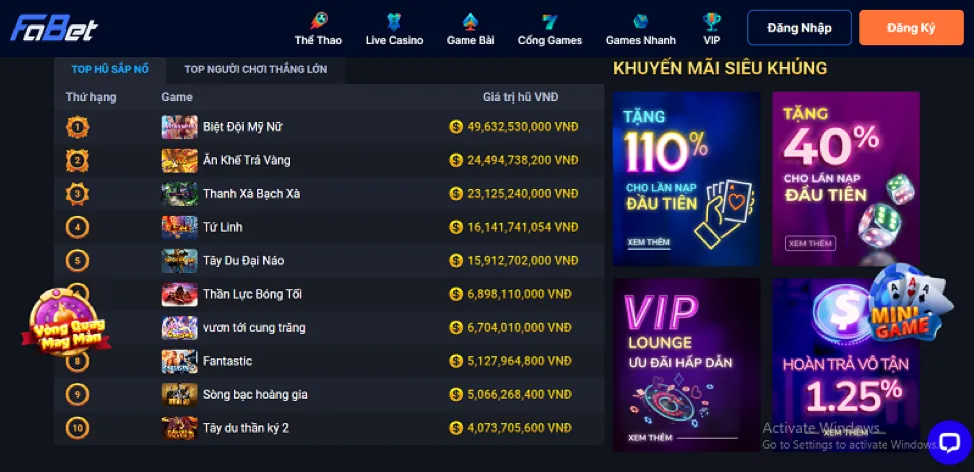 Đảm bảo trò chơi công bằng MCW18 Casino
